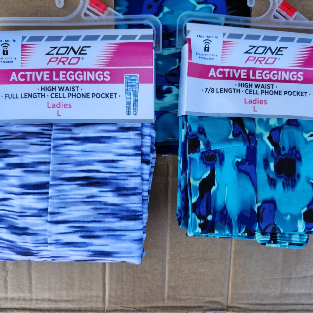 Two Leggings Size Large